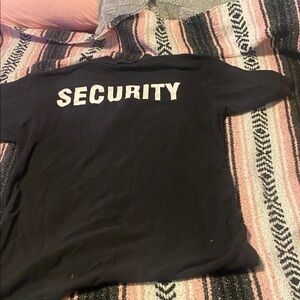Rothco Black Security Short Sleeve Tee